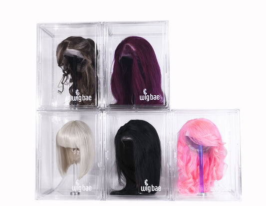Wigbae Premium Display Case (5 Pack)